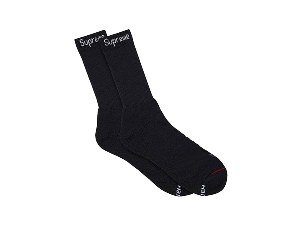 Supreme Socks Black 1ks-Pikastore-pikastore.cz