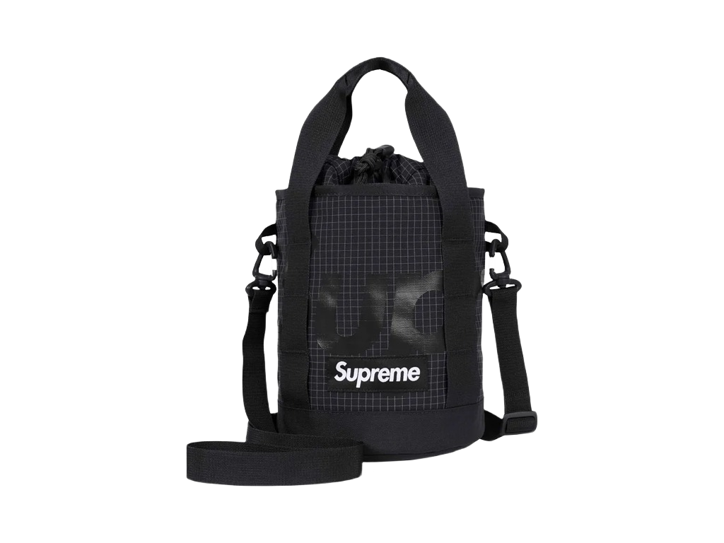 Supreme Cinch Bag S24 Black-Supreme-pikastore.cz