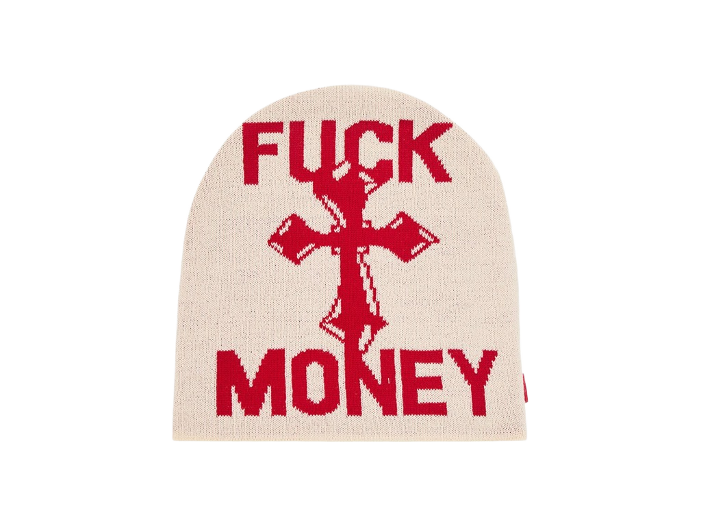 Supreme Fuck Money Beanie Natural-Supreme-pikastore.cz