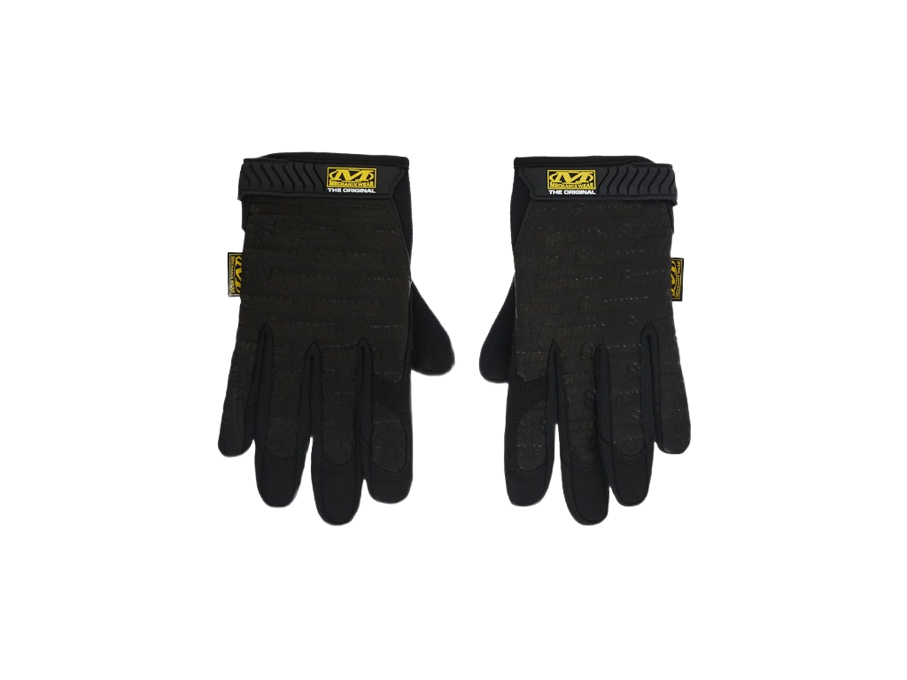 Supreme Mechanix Leather Work Gloves Black-Supreme-pikastore.cz