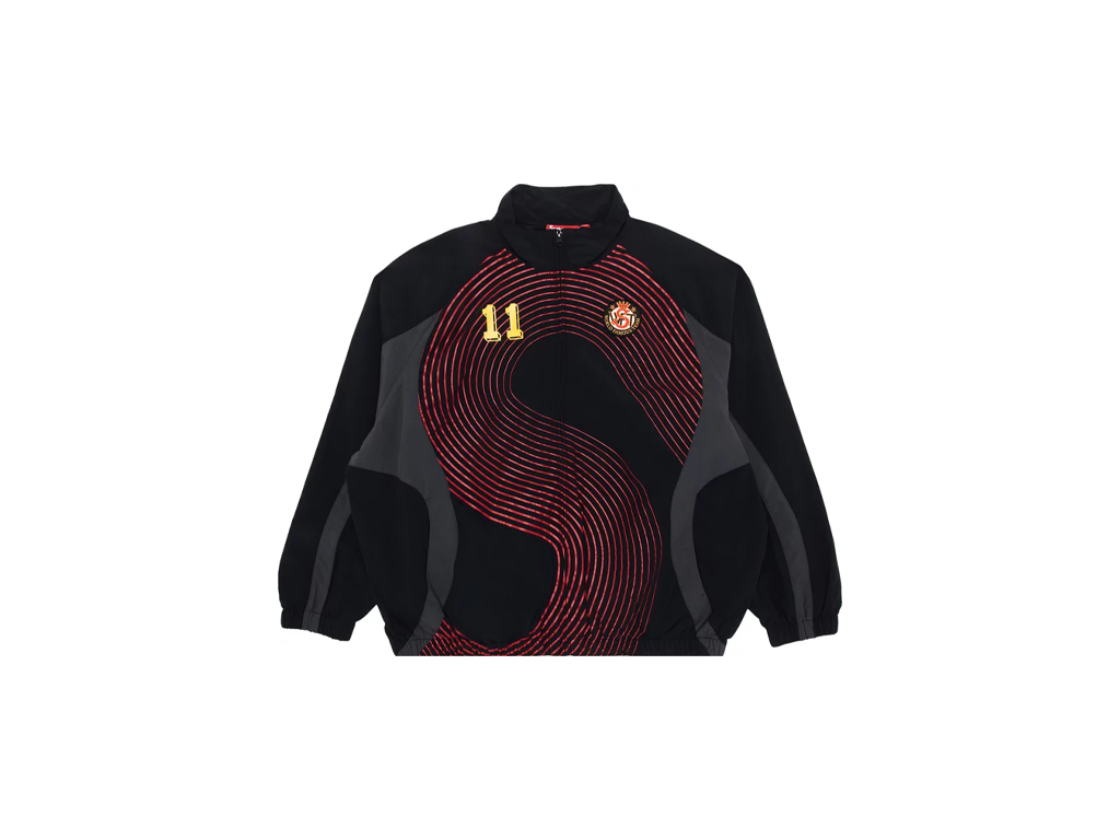 Supreme S Logo Track Jacket (FW24) Black-Supreme-pikastore.cz