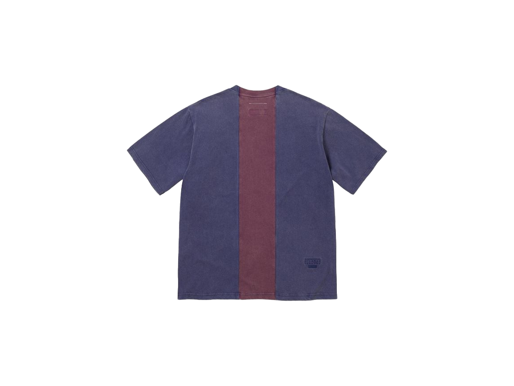 Supreme x MM6 Maison Margiela Split Short-Sleeve Top Navy-Supreme-pikastore.cz