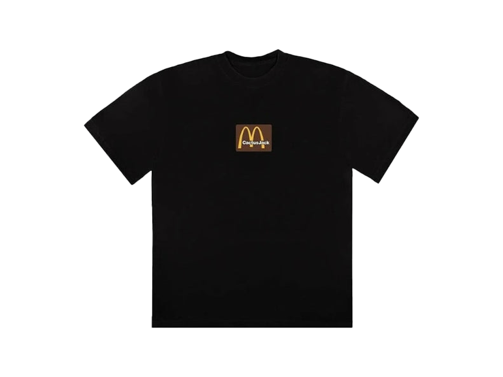 Travis Scott McDonalds Sesame Inv Tee Black Brown-Travis Scott-pikastore.cz