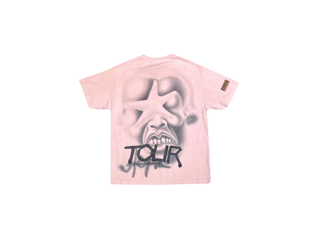 Travis Scott Pink Star Tee-Travis Scott-pikastore.cz