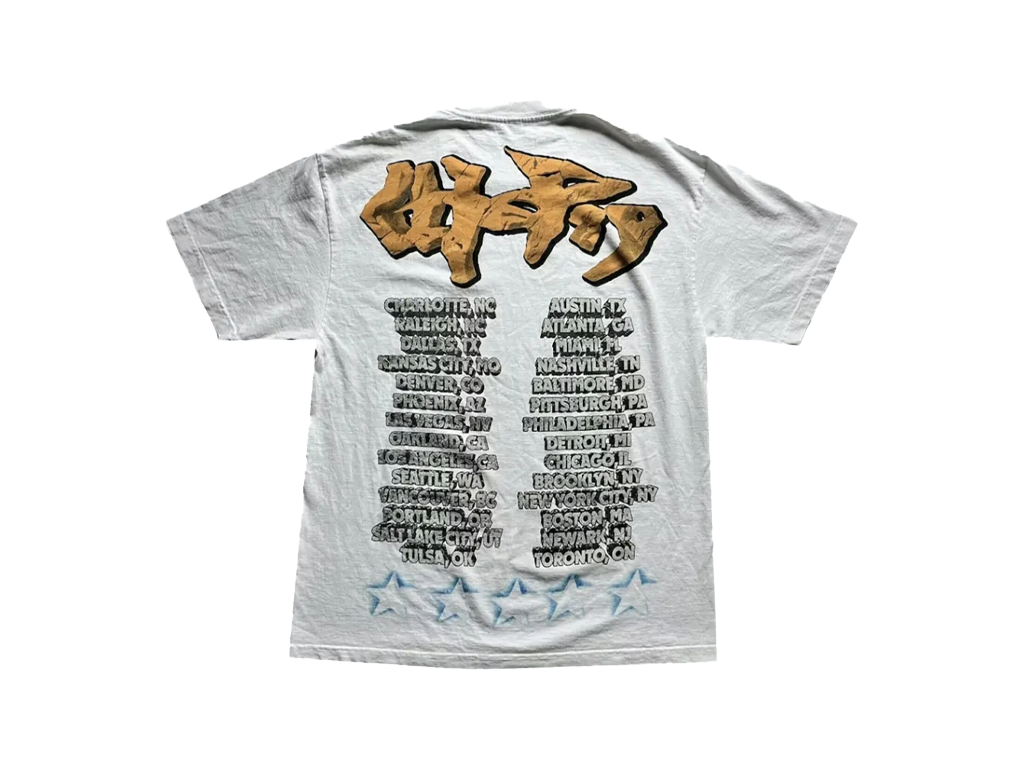 Travis Scott Utopia Tour Skitzo Circus Maximus Tee White-Travis Scott-pikastore.cz