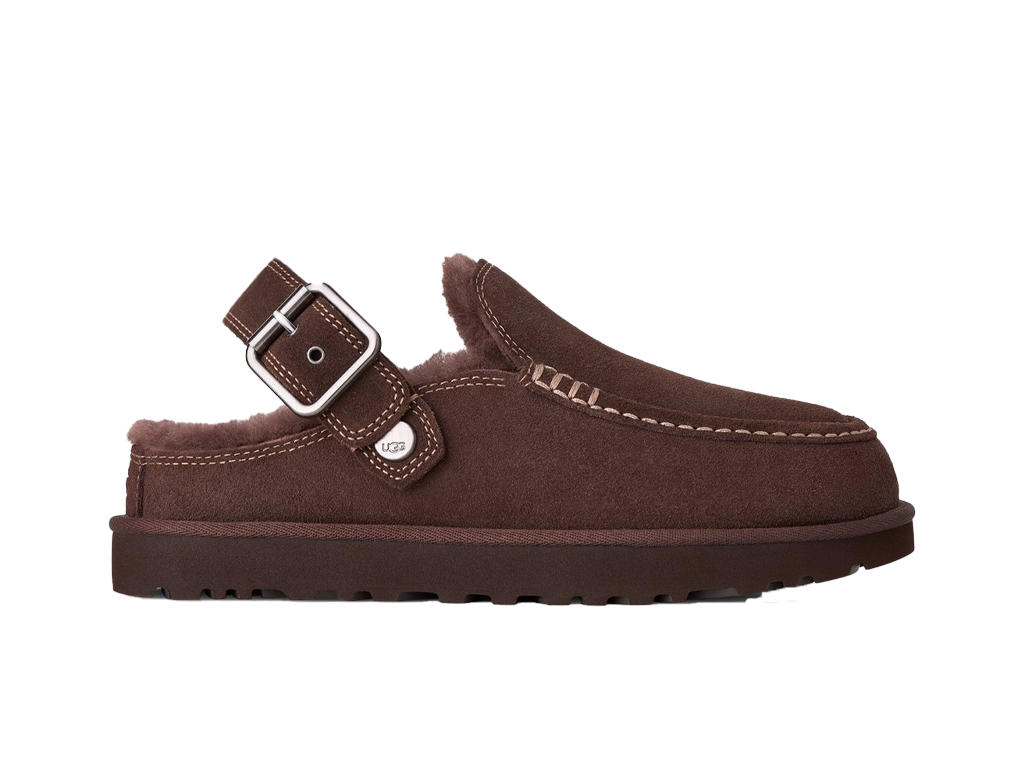 UGG Goldenstar Evelina Clog Burnt Cedar (Women's) – pantofle – fotka 3 z 5