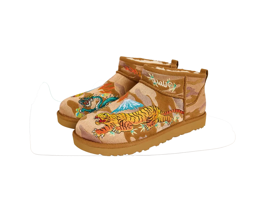 UGG Palace x Classic Ultra Mini Boot Chestnut Camo-UGG-pikastore.cz