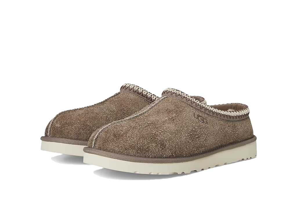 UGG Tasman Shaggy Suede Slipper Smoke Plume-UGG-pikastore.cz