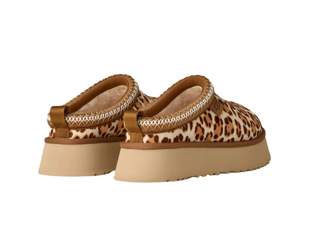 UGG Tazz Plains Slipper Felicity Leopard Jasmine (Women's) – pantofle – fotka 4 z 5