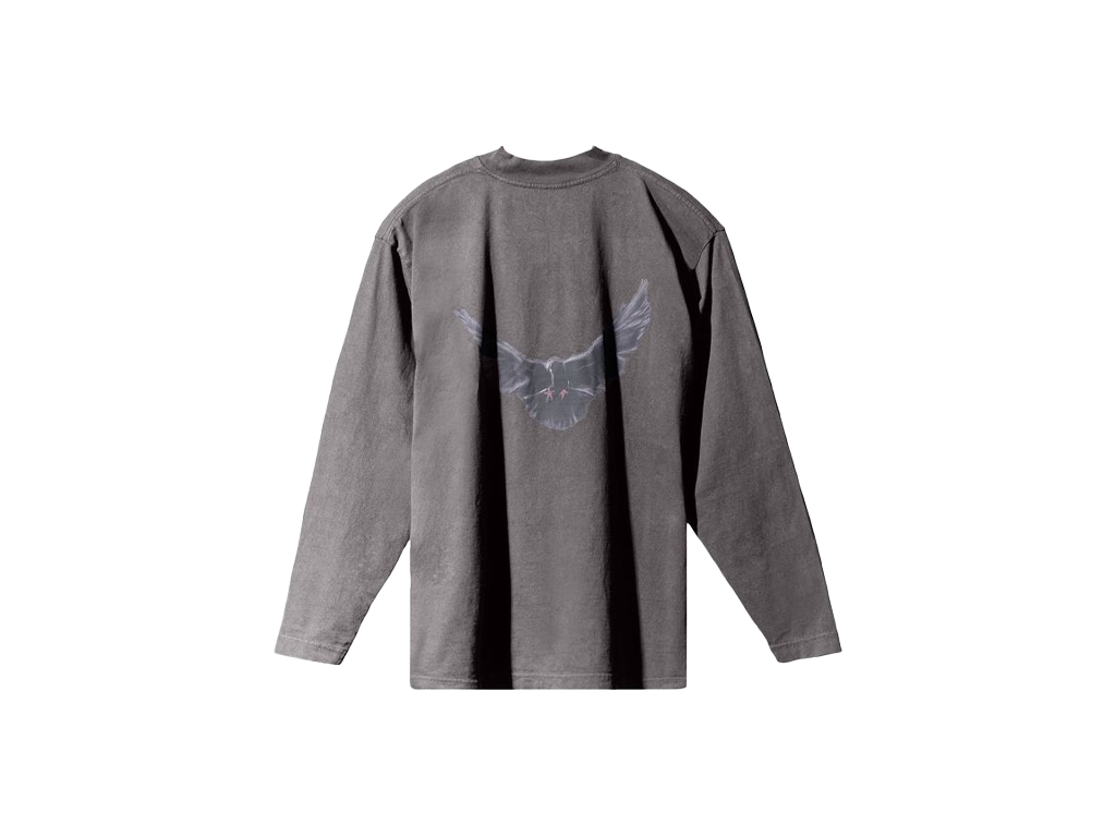 Yeezy Dove Longsleeve Tee Dark Grey-Yeezy-pikastore.cz