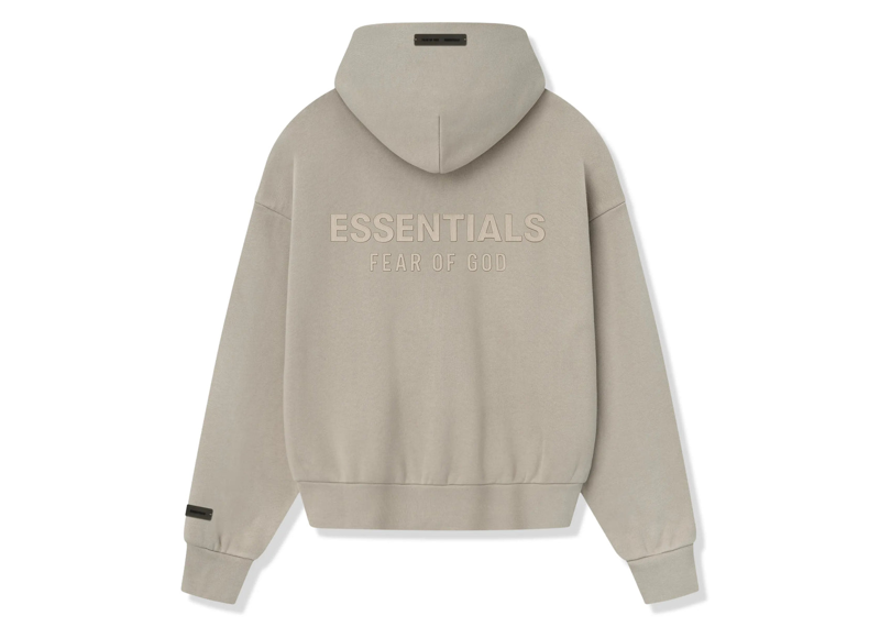 Fear of God Essentials S25 Zip-Up Hoodie Timber - PIKASTORE-Fear of God-pikastore.cz