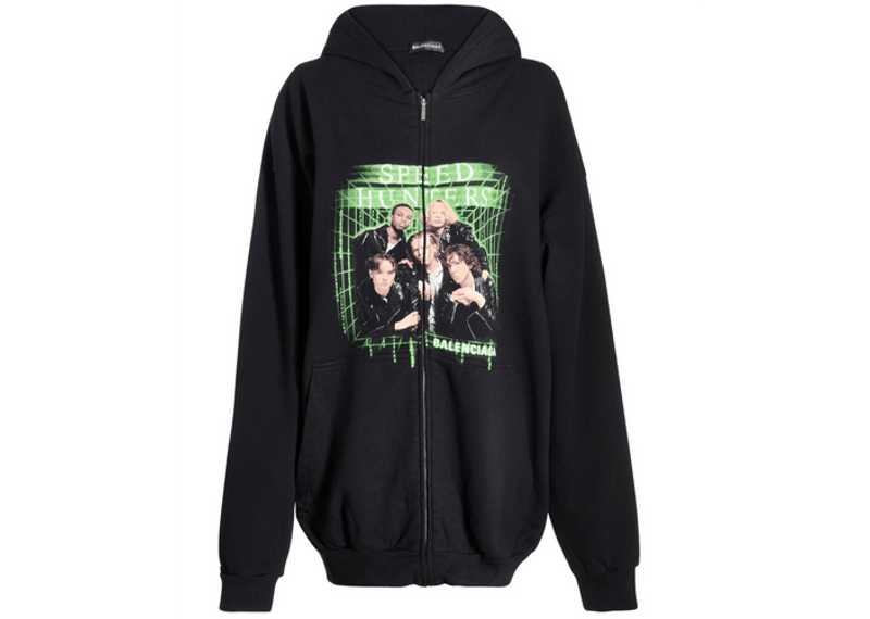 Balenciaga Speed Hunters Zip Up Hoodie-Balenciaga-pikastore.cz