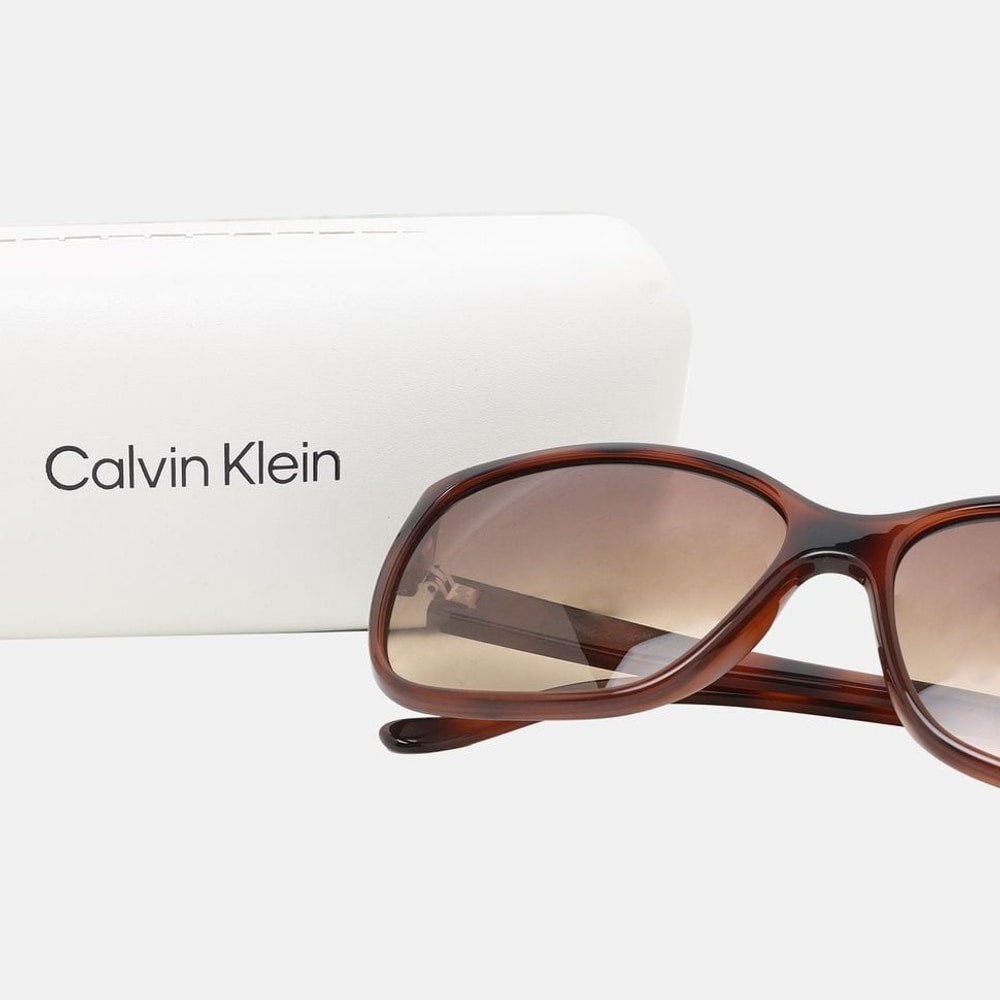 Calvin Klein Sunglasses Dark Brown – аксесоари – снимка 3 от 4