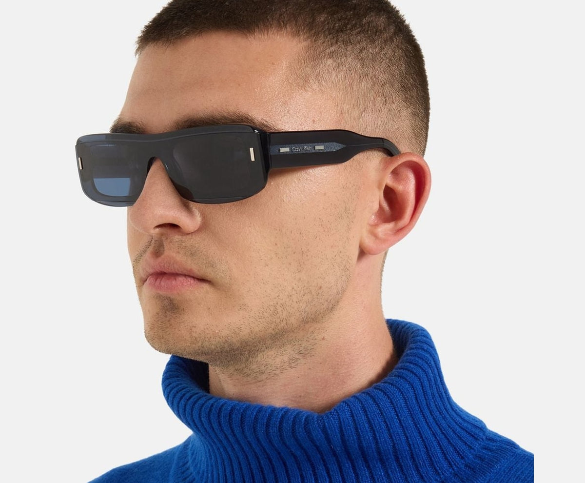 Calvin Klein Sunglasses Blue – glasögon – foto 4 av 4