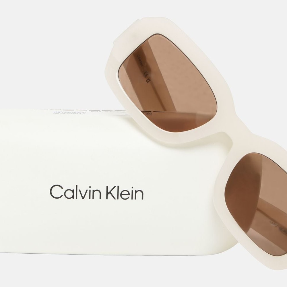 Calvin Klein Sunglasses White – briller – foto 3 af 4