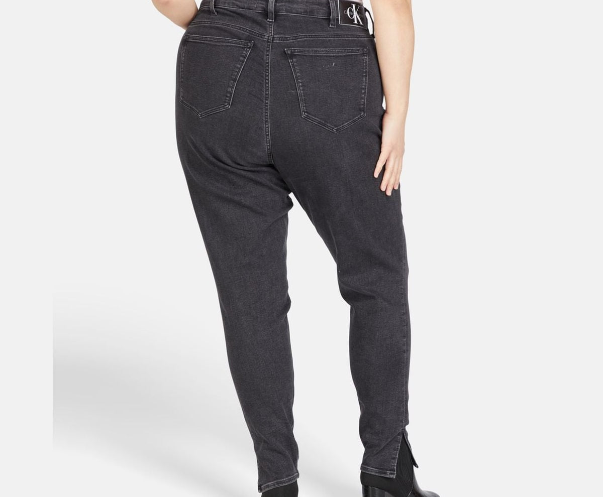 Calvin Klein Slim fit jeans Anthracite – jeansy – zdjęcie 4 z 5