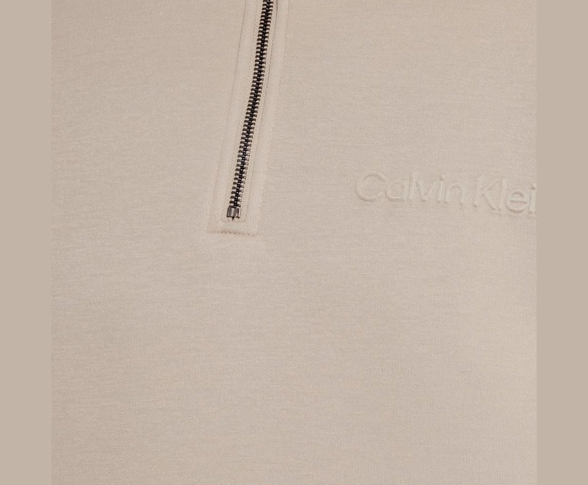 Calvin Klein Sweatshirt Soft Beige – dukserica – fotografija 3 od 5