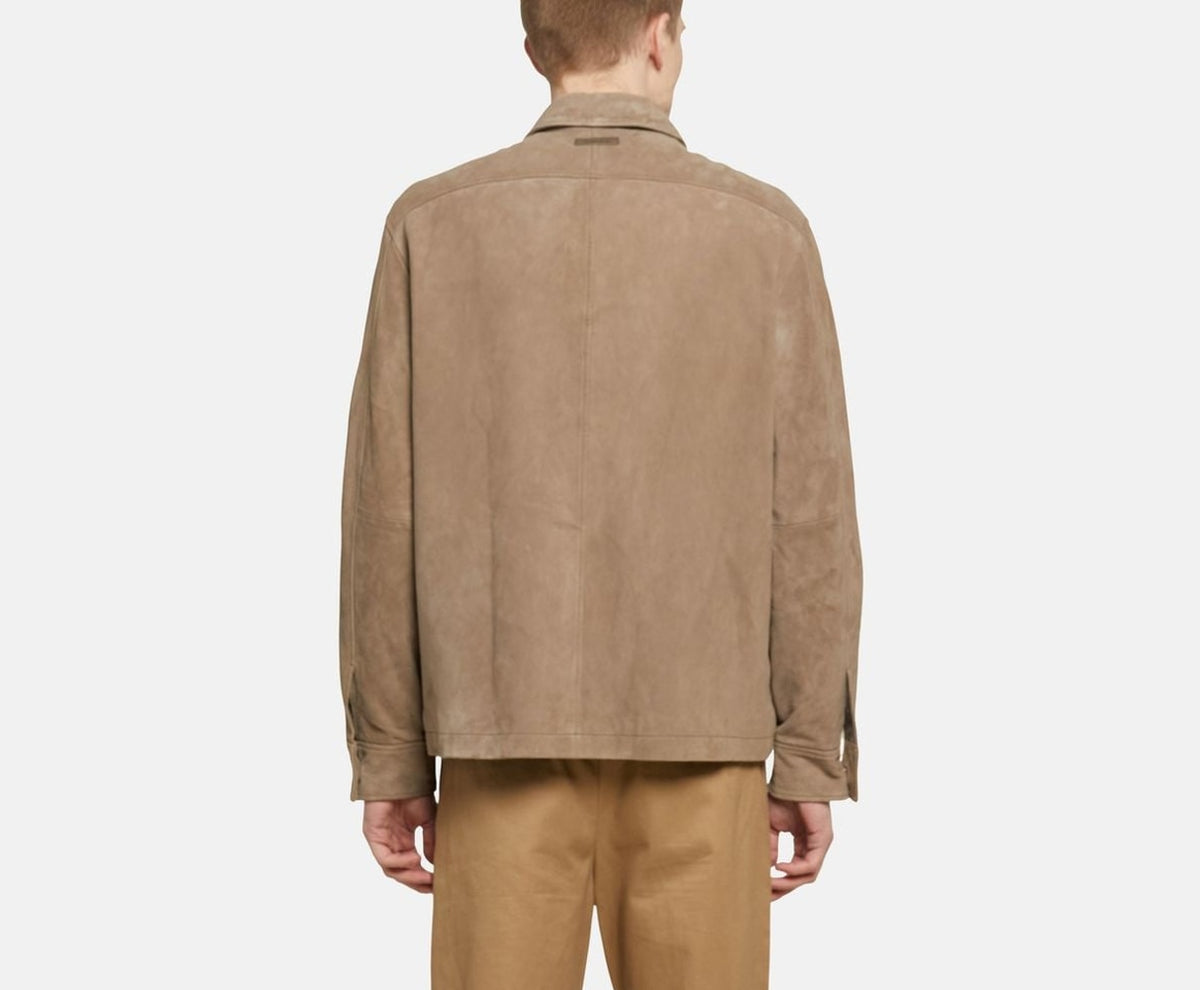 Calvin Klein Leather jacket Light Grey – куртка – фото 4 з 6