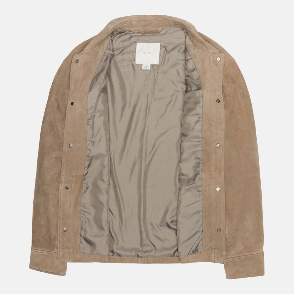 Calvin Klein Leather jacket Light Grey – куртка – фото 5 з 6