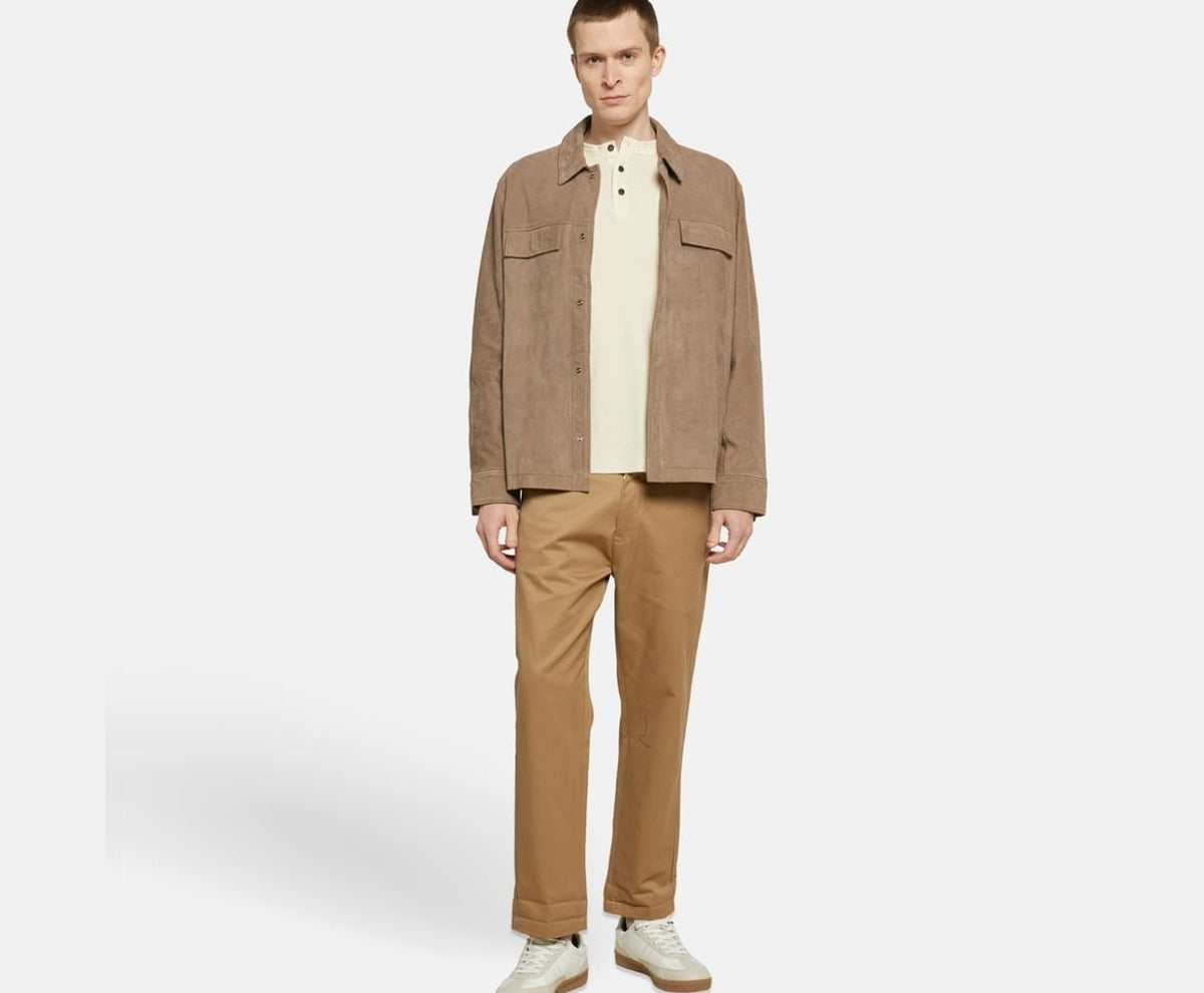 Calvin Klein Leather jacket Light Grey – куртка – фото 6 з 6