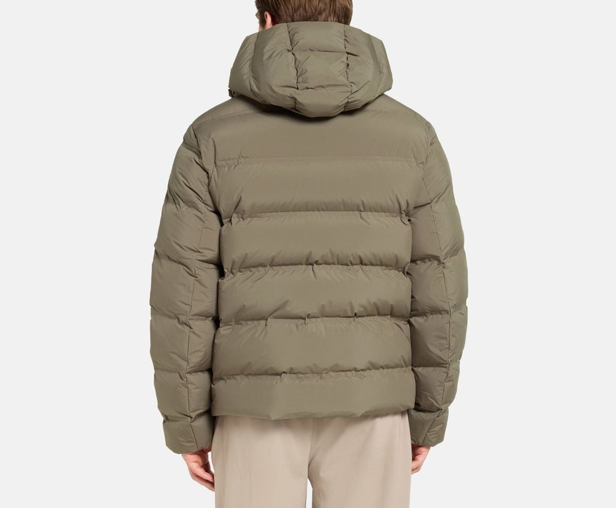 Calvin Klein Down jacket Taupe – bunda – fotka 4 z 5