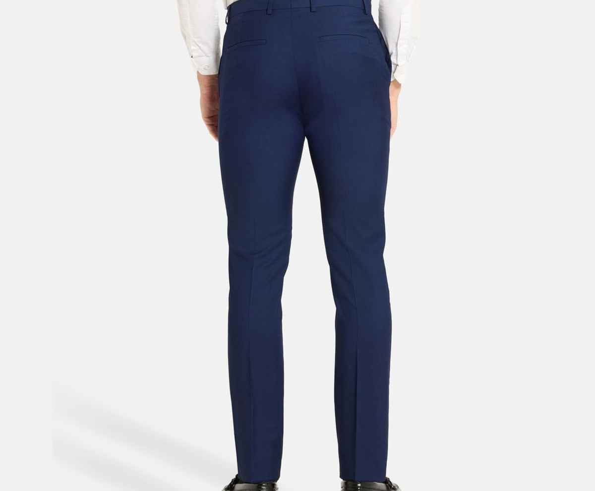 Calvin Klein Business trousers Dark Blue – pantaloni – foto 4 di 5
