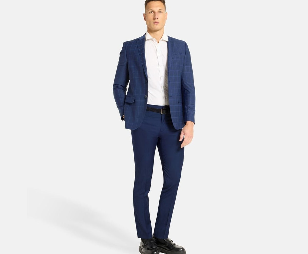 Calvin Klein Business trousers Dark Blue – pantaloni – foto 5 di 5