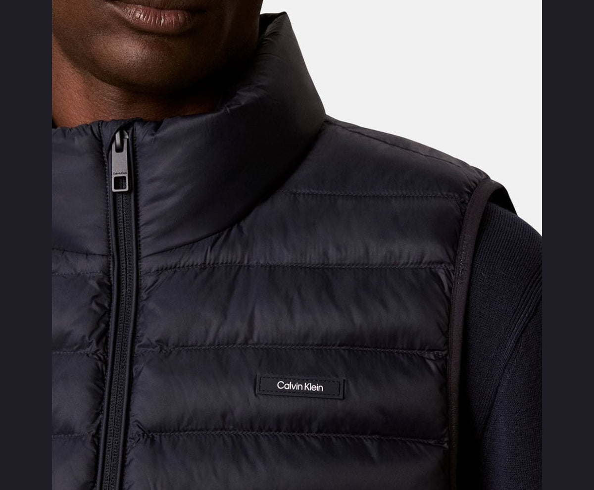 Calvin Klein Quilted gilet Dark Blue – куртка – фото 3 з 5