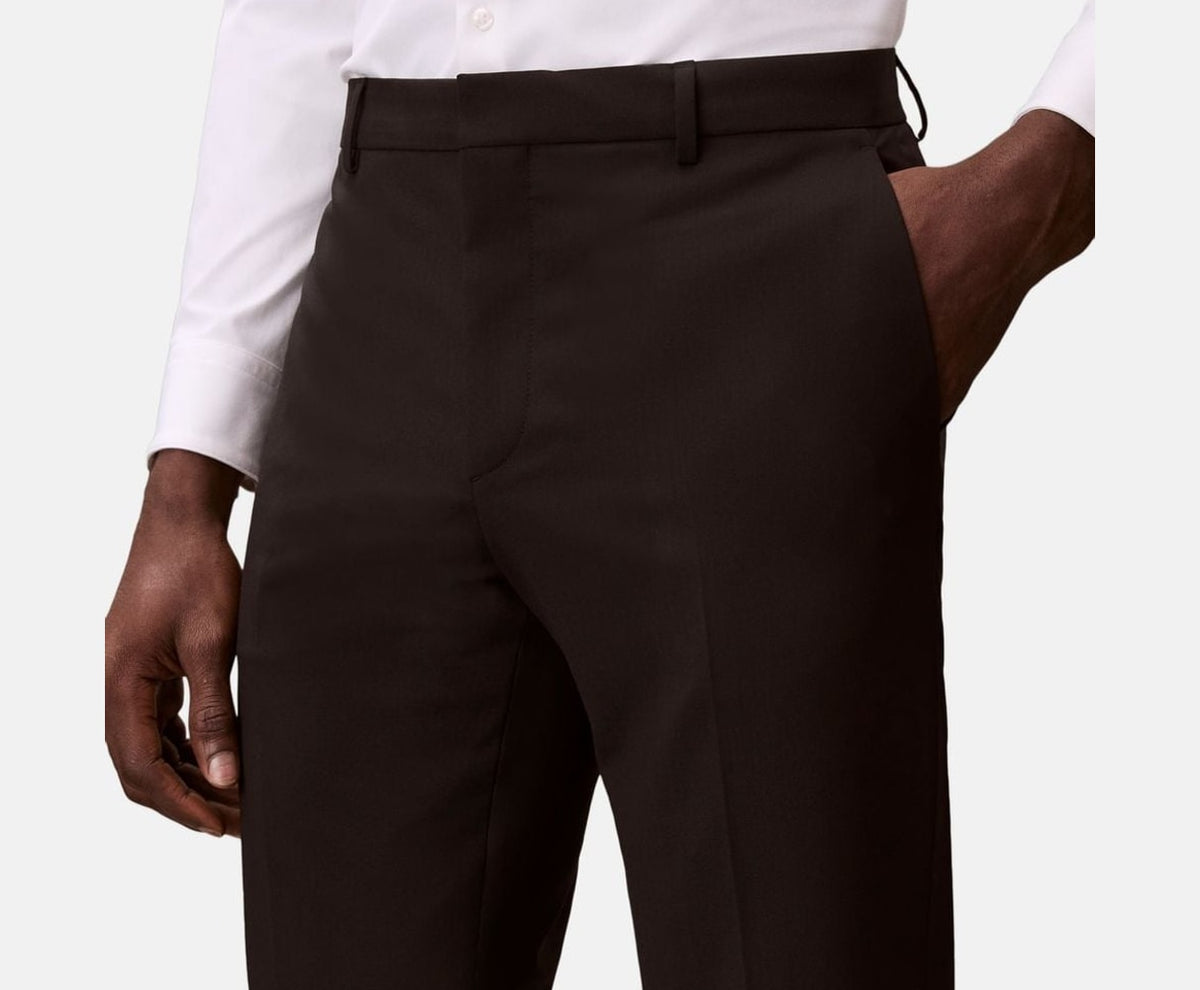 Calvin Klein Wool trousers Black – pantaloni – foto 3 di 6