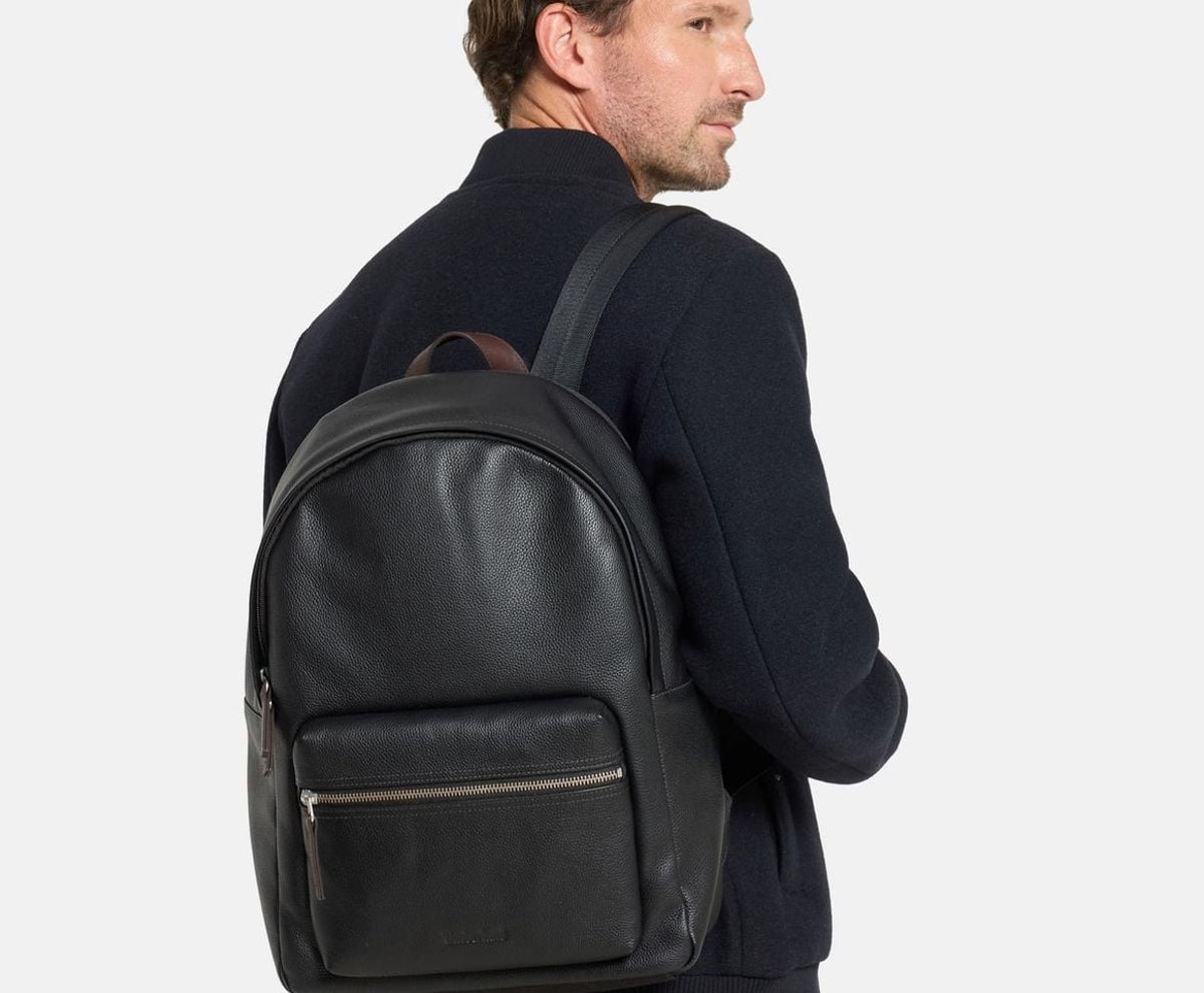 Timberland Leather backpack Tuckerman Black – раница – снимка 5 от 5