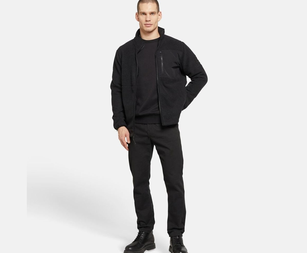 Timberland Fleece jacket Black – dzseki – fotó 5/5