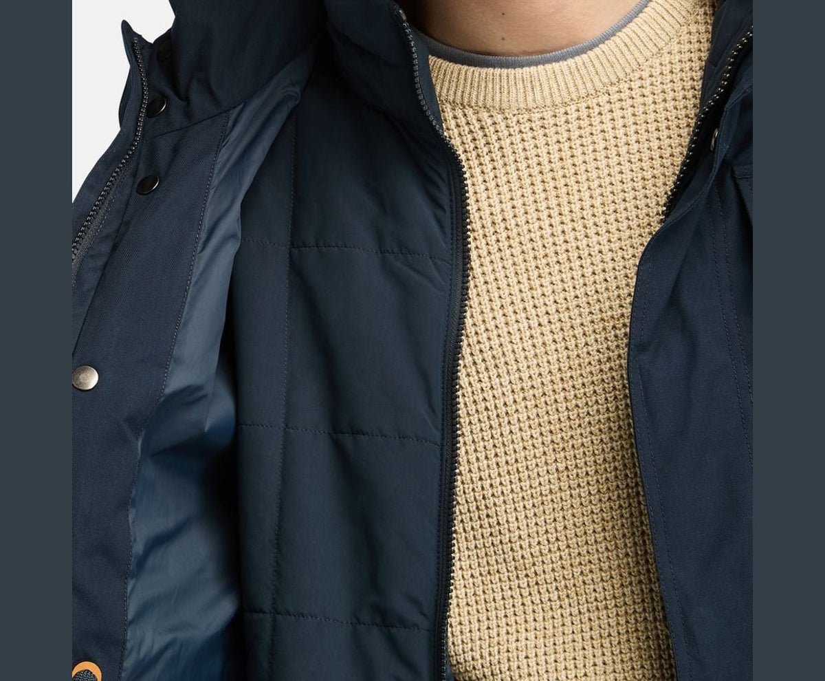 Timberland Double jacket Abington Dark Blue – bunda – fotka 3 z 6
