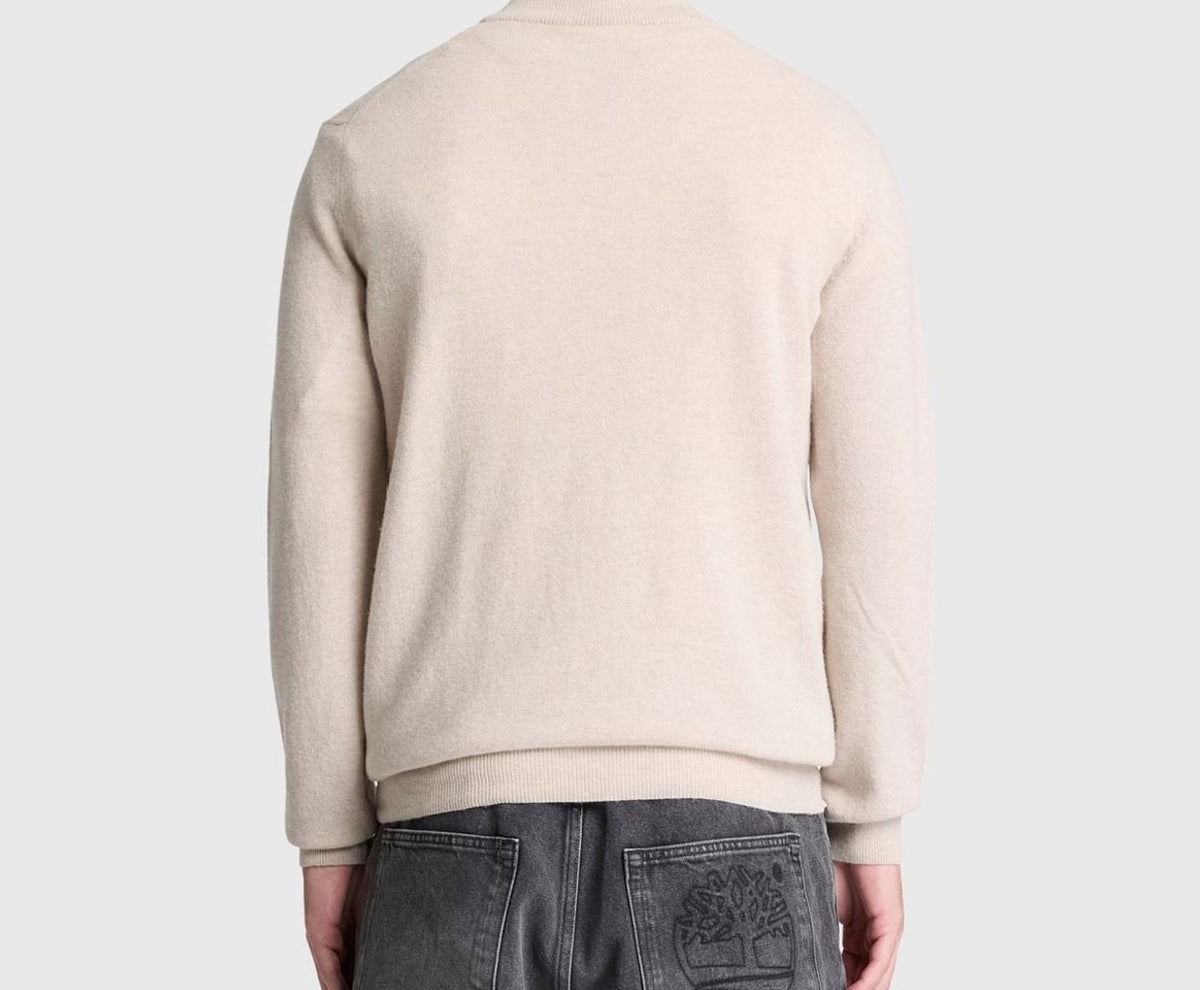 Timberland Wool-blend troyer Beige – ruházat – fotó 4/5