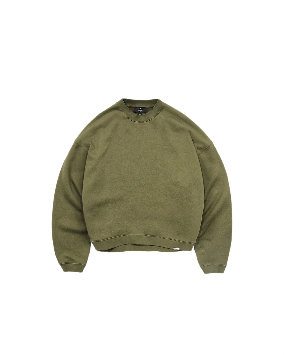 Represent Initial Boxy Sweater Army Green-Represent-pikastore.cz