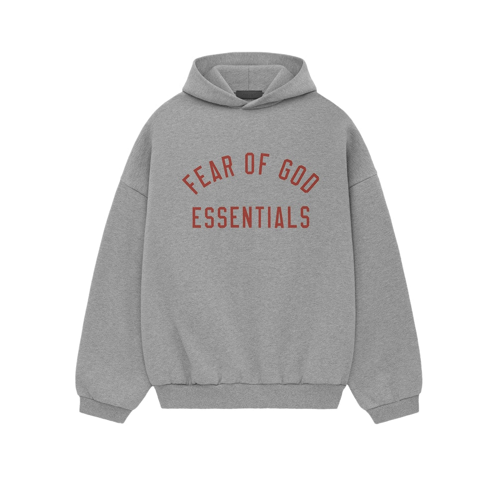 Fear of God Essentials Fleece Hoodie Dark Heather – hoodie, grijs