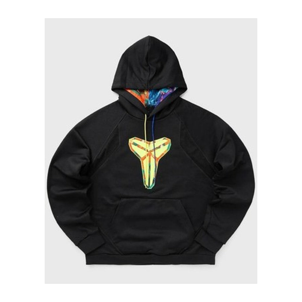 Nike Kobe Therma-FIT Pullover Hoodie v barevné kombinaci Black / Volt – hættetrøje