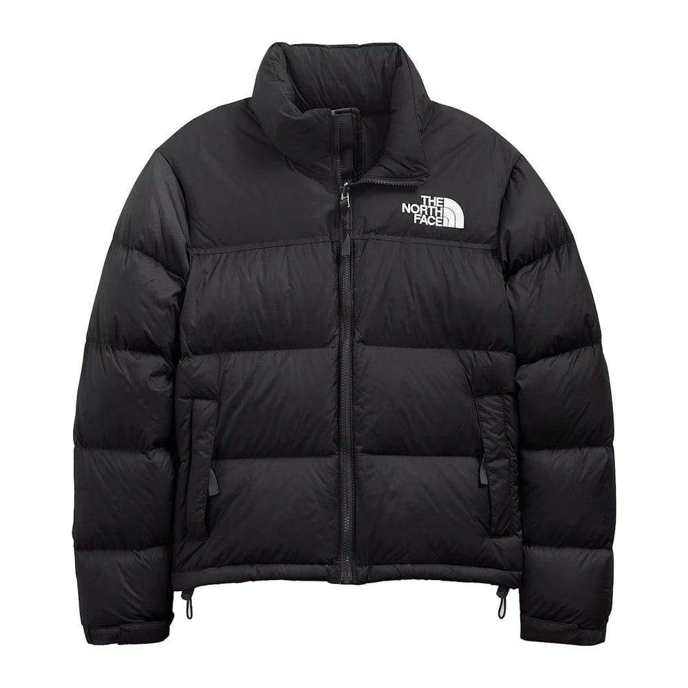 The North Face Womens 1996 Retro Nuptse 700 Fill Packable Jacket Recycled TNF Black