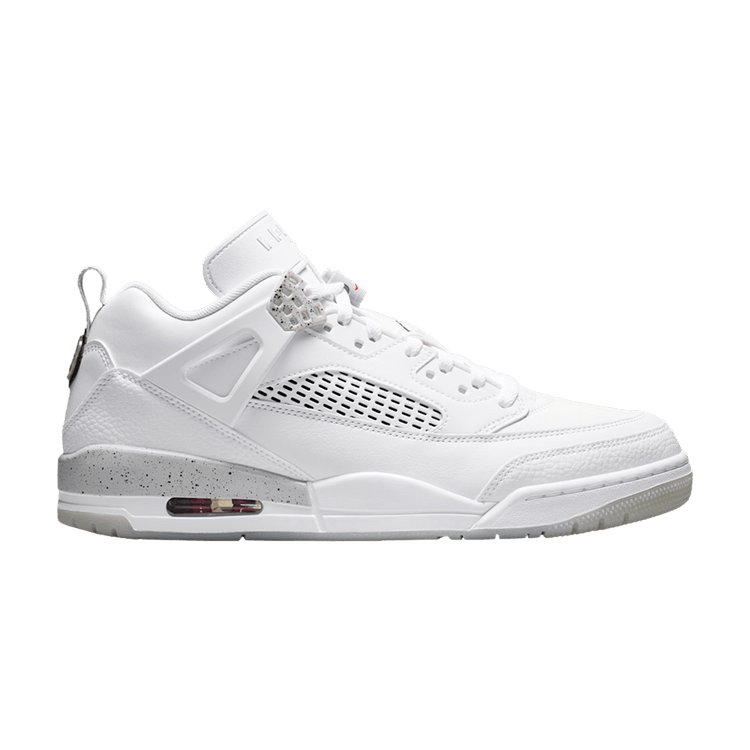 Air Jordan Spizike Low White Grey Fog – schoenen, wit