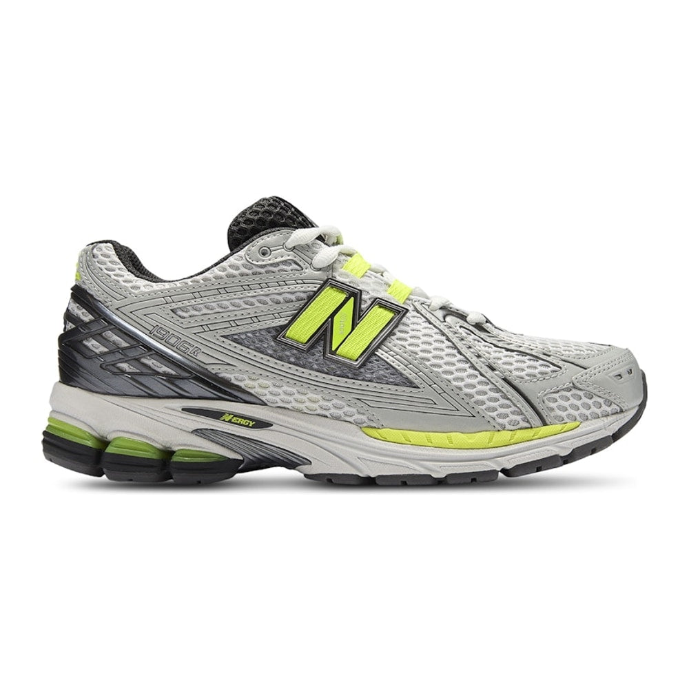 New Balance 1906R Light Silver Metallic Alkaline Green – chaussures, argent
