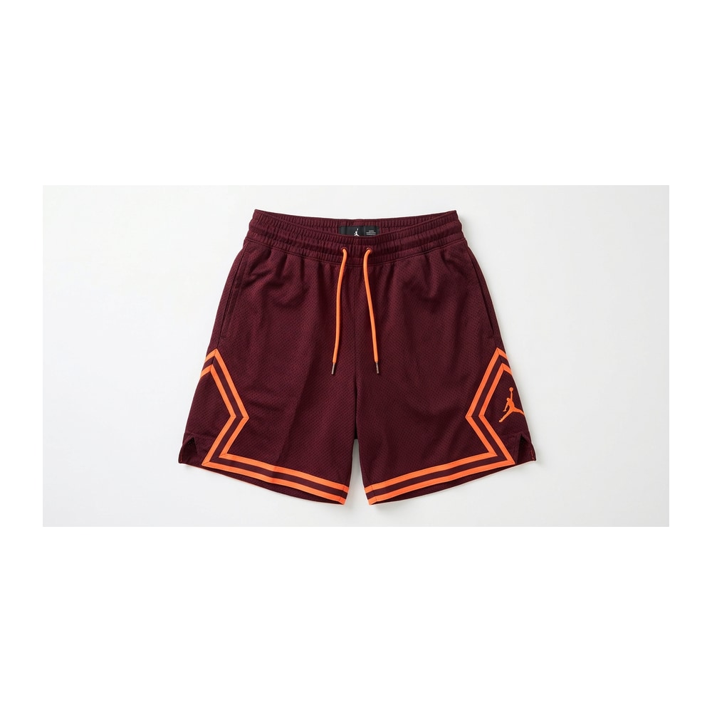 Air Jordan Jordan Sport Women's Diamond Shorts Night Maroon / Orange Pulse – kratke hlače