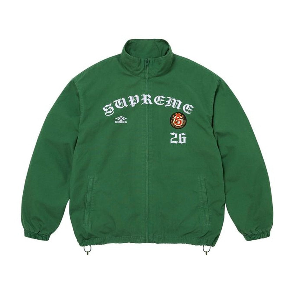 Supreme x Umbro Cotton Ripstop Track Jacket Green – chaqueta