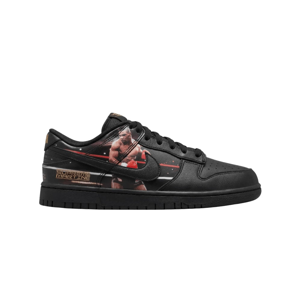 Martine Rose x Supreme x Nike Dunk Low Mike Tyson – lenkkarit, musta