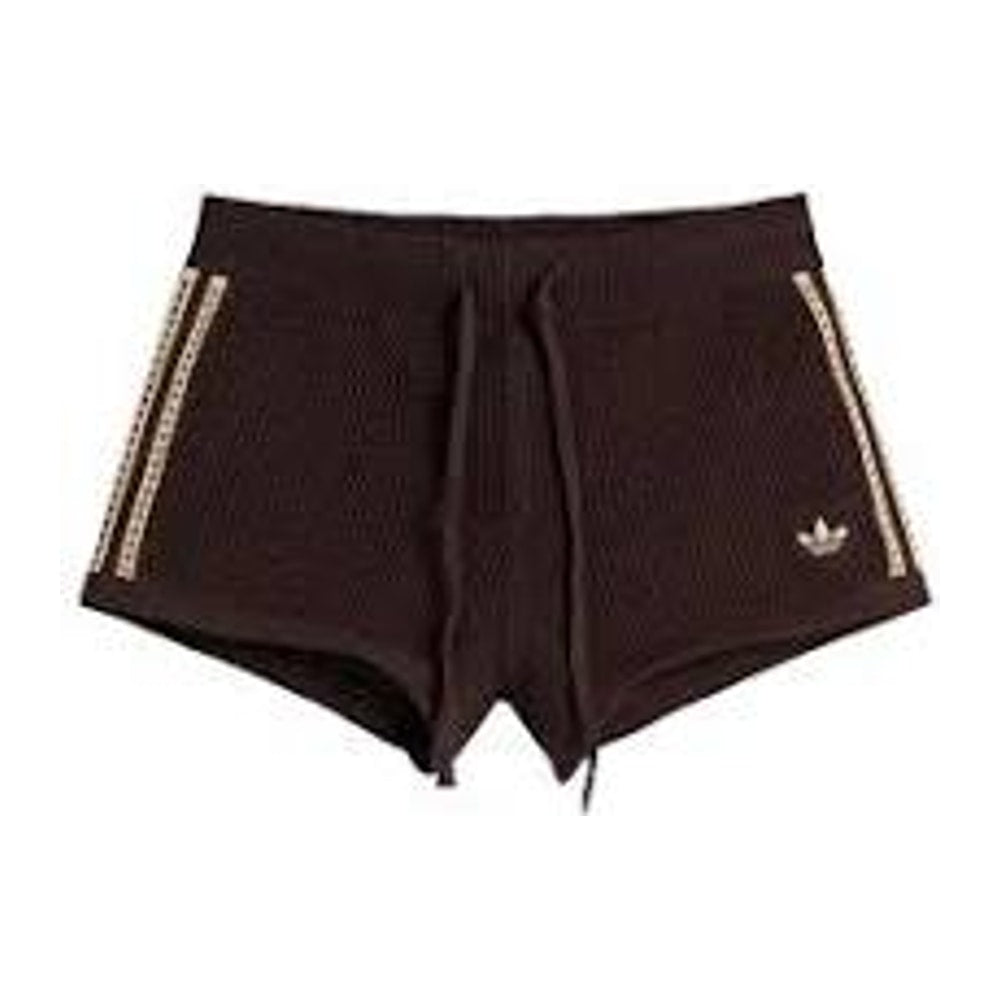 adidas Crochet Shorts Aurora Coffee Magic Beige – шорти