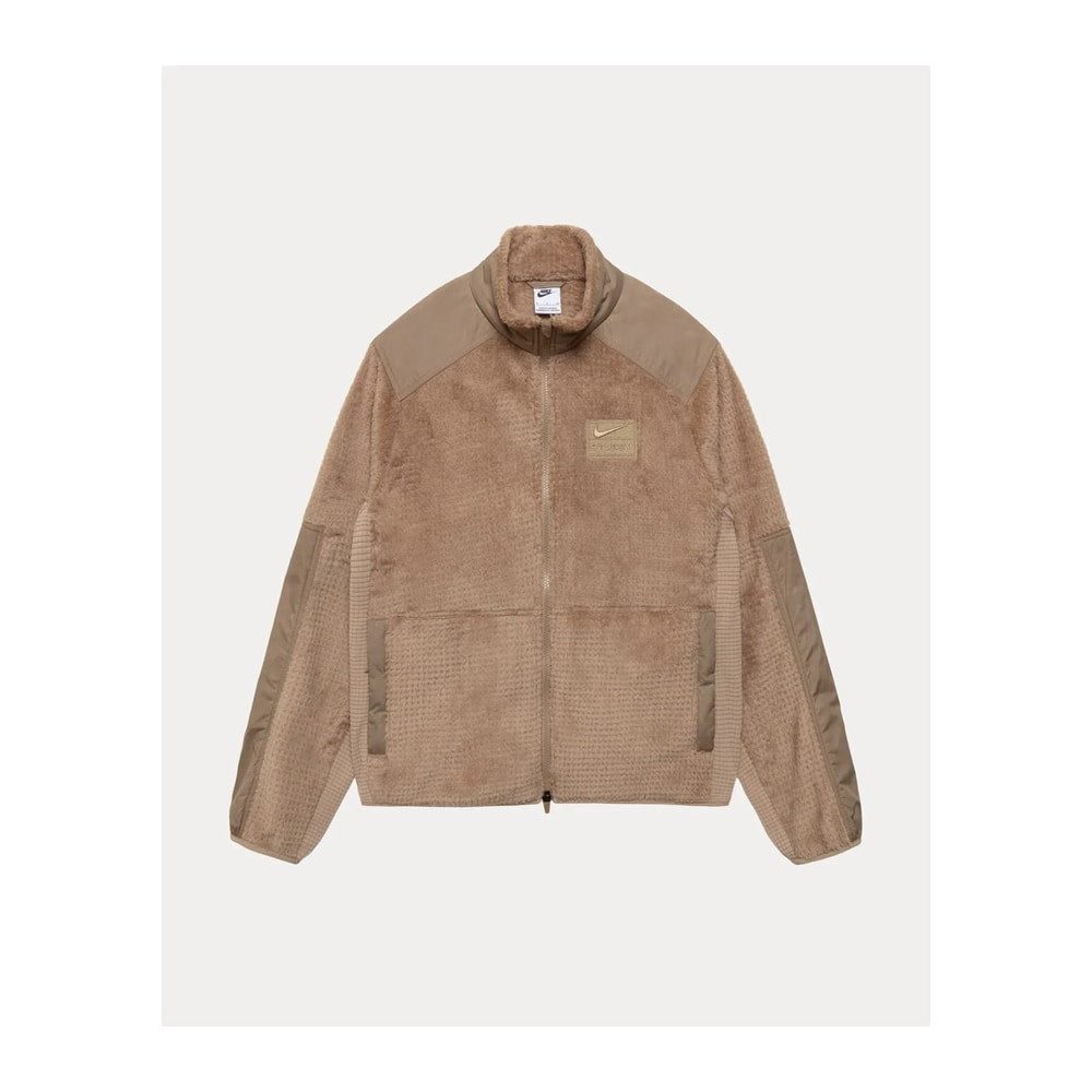 Stussy x Nike High-Loft Full-Zip Jacket Pine Nut – jakna