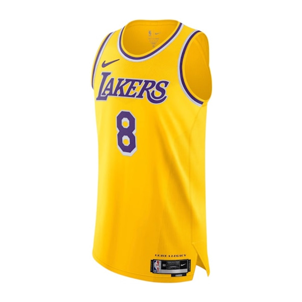 Nike Los Angeles Lakers Icon Edition 2022/23 Dri-FIT ADV NBA Authentic Jersey Amarillo – kleding, geel