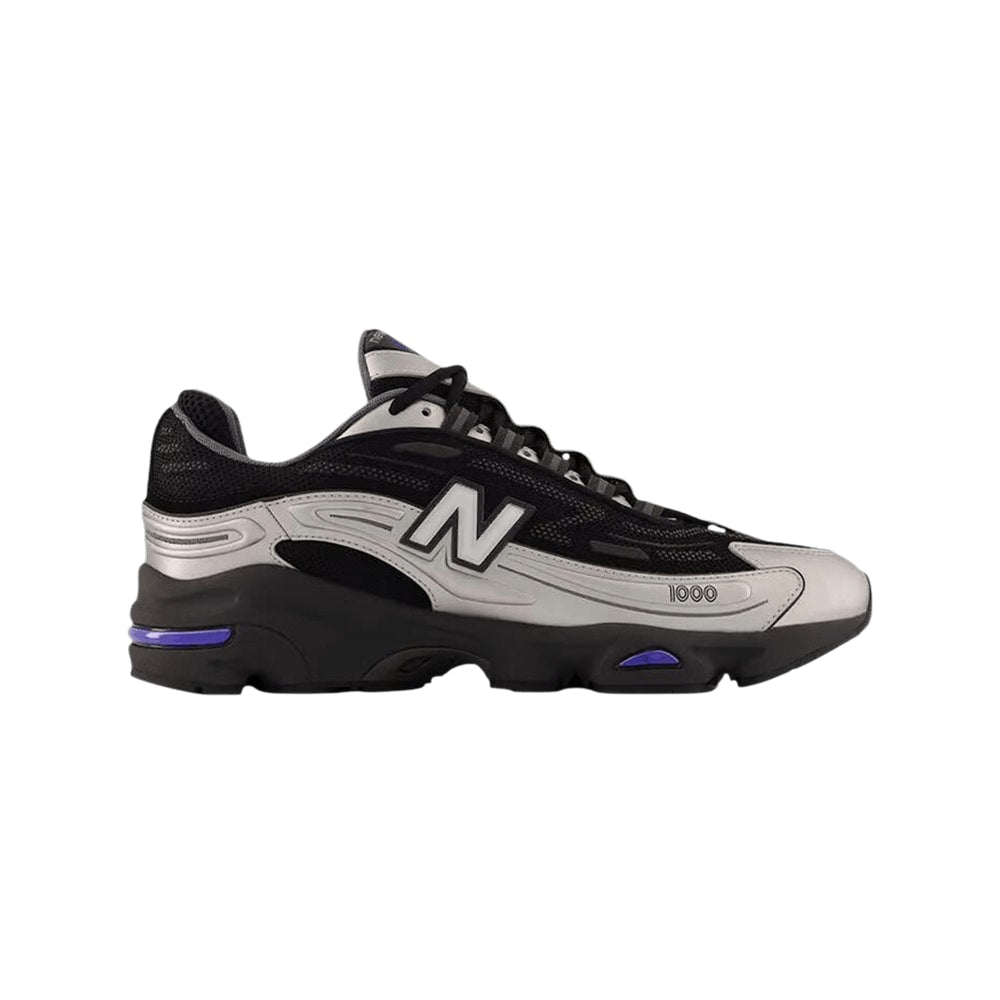 New Balance 1000 Black Silver Metallic – cipő, ezüst