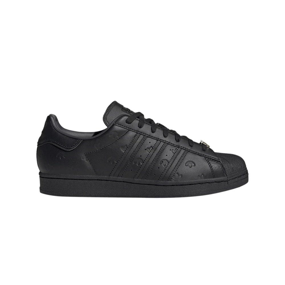 adidas Superstar Allover Debossed Trefoils - Black – schoenen, zwart