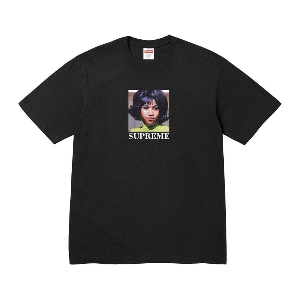 Supreme Aretha Tee Black – T-Shirt
