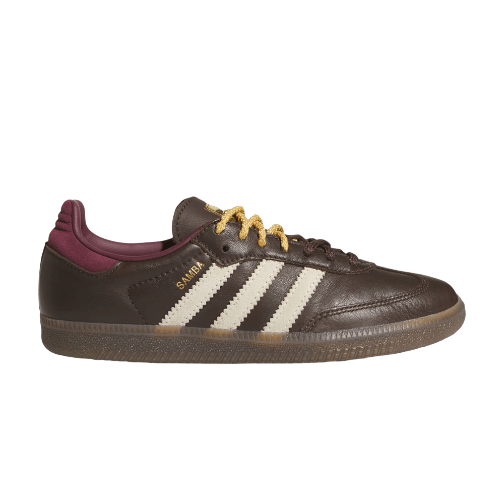 adidas Wmns Samba OG Brown Warm Vanilla – boty, hnědá