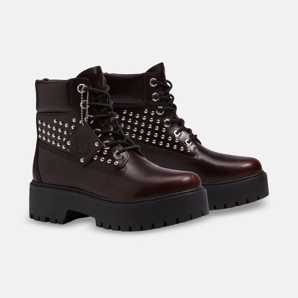 Timberland Lace-up boots Stone Street Burgundy – cipele